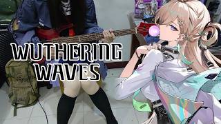 【鳴潮 / 3.0 OST Voidworm Boss Theme 】『A Splash of True Colors (Throttle Up!)』ギターとベース弾いてみた(TABとCC歌詞あり)