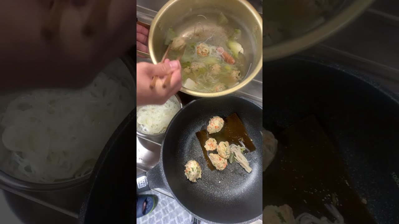 水炊きリメイクほうとう作る料理配信 Cooking LIVE ASMR