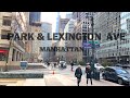 [4K] 🇺🇸NYC Winter Walk, Park & Lexington Ave /Jan. 24 2021