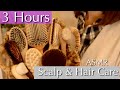 [ASMR] Sleep Recovery #12 | 3 Hours Relaxing Hair & Scalp Care | No Talking