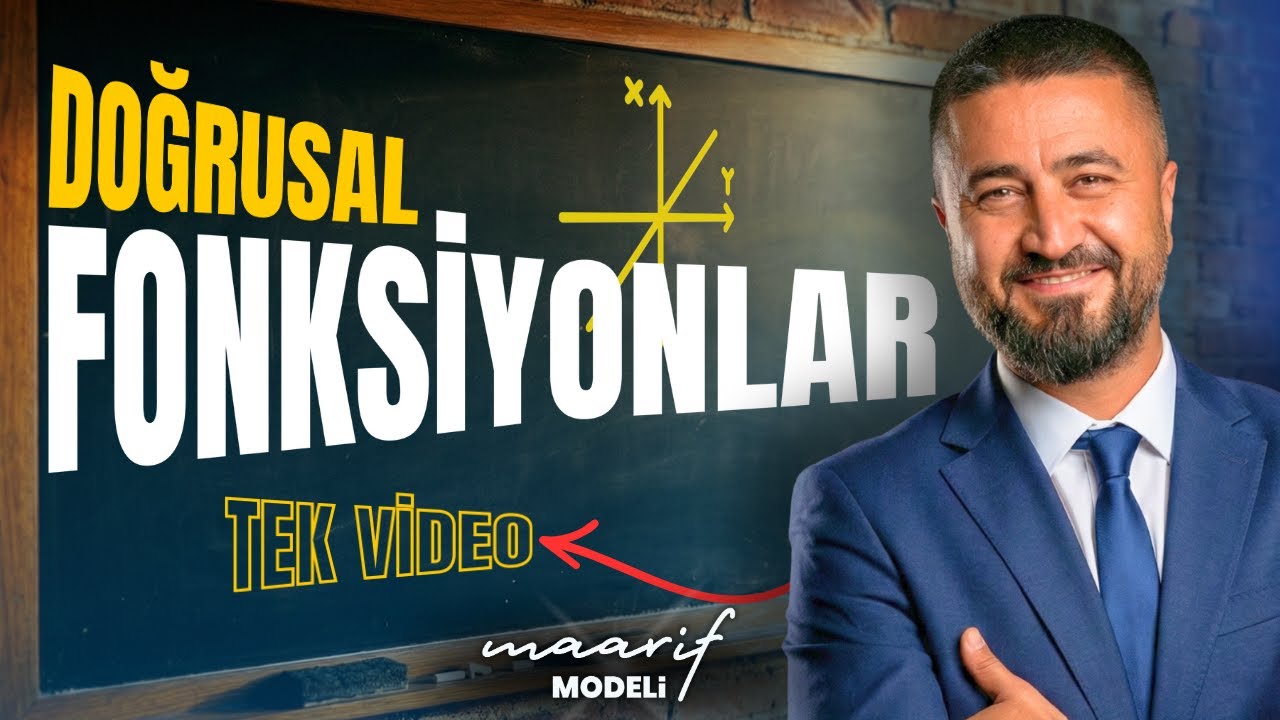 Doğrusal Fonksiyonu Fulleten Taktikler | Maarif Model - 9.Sınıf