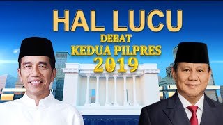 Hal Lucu Pada Debat Kedua Pilpres 2019 (JANGAN DI ADU DOMBA !!!!)