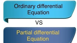 difference between ode and pde ll ode vs pde ll #activeshiva #bsc