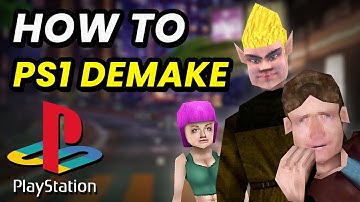 How I Make "PS1 Demake" Videos
