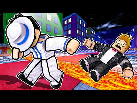 MOI +1 Moon Walk dans Michael Jackson Escape ROBLOX !