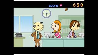 Office Lover Kiss Flash Game Playthrough screenshot 5