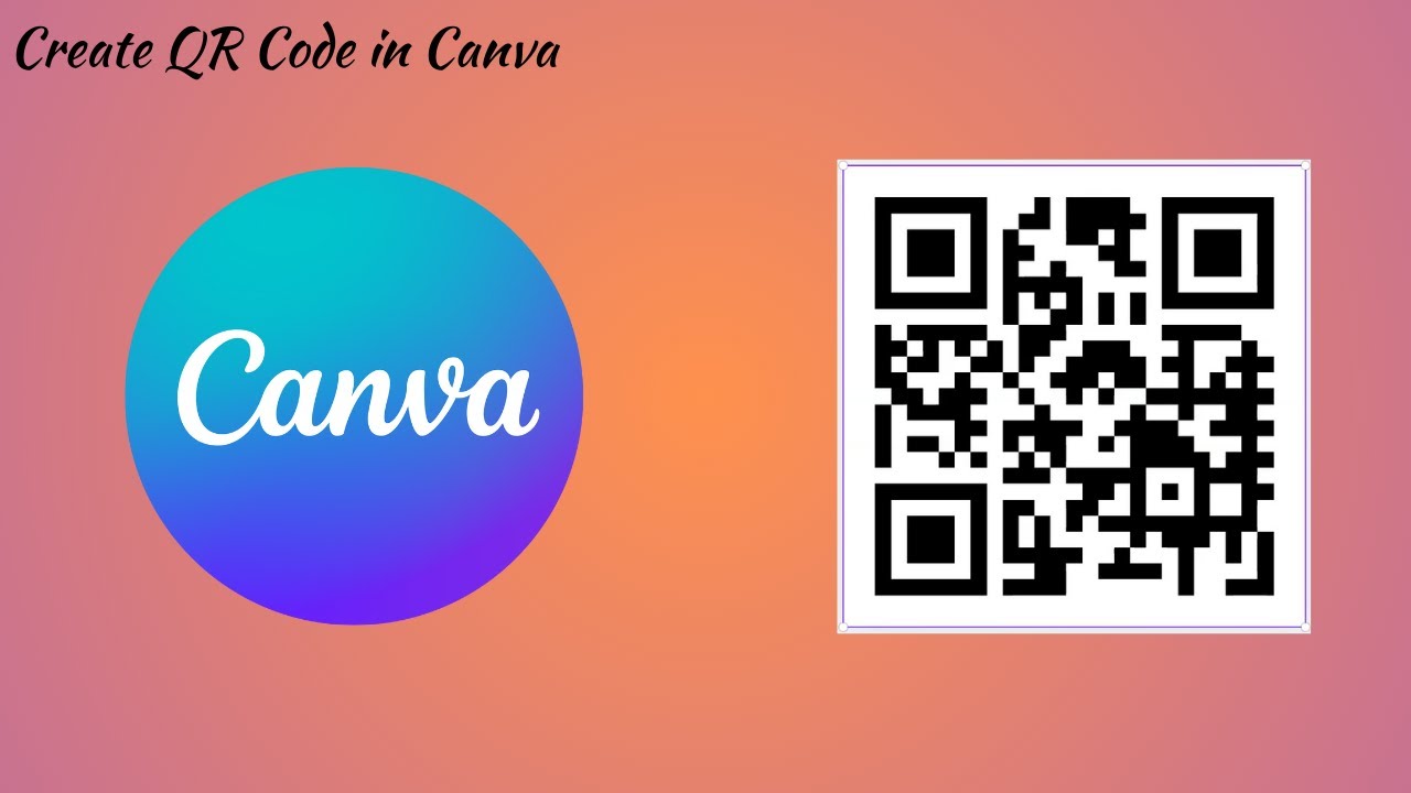 How To Create QR Code in Canva (Quick & Easy) - YouTube