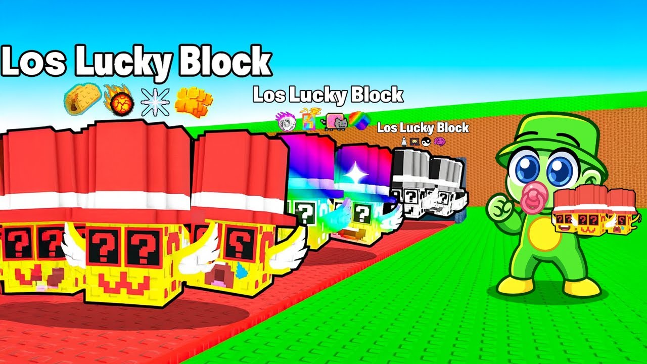Je donne à Bébé GEMI des Lucky Blocks LOS ADMIN pour obtenir des SECRETS OP !