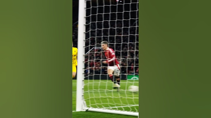 Garnacho’s no-look finish! 🙈
