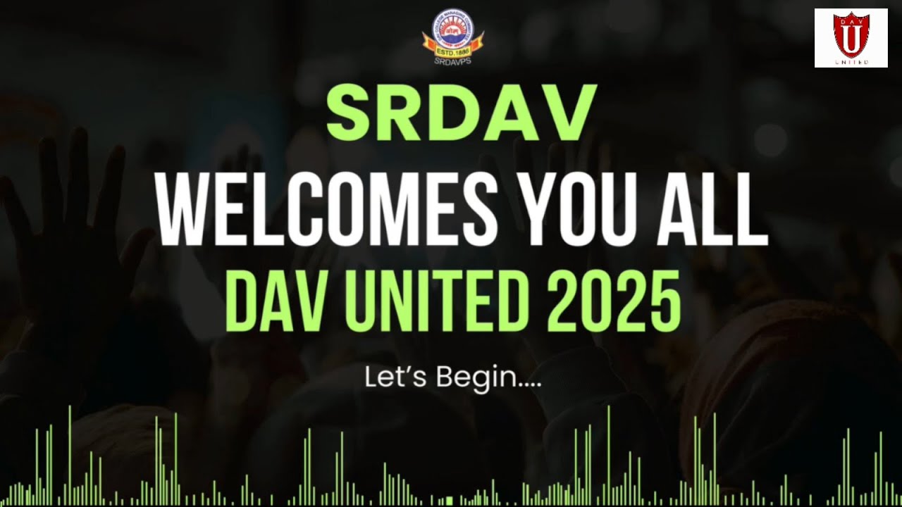 SRDAV(Dayanand Vihar) proudly opens its arms to the BIGGEST, LOUDEST, CRAZIEST DAV FAMILY FESTIVAL