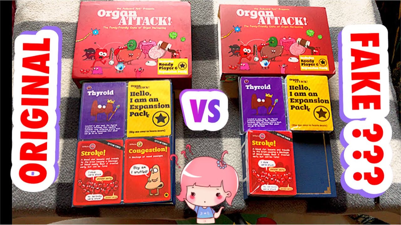 ORGAN ATTACK! FAKE vs ORIGINAL (Tagalog)