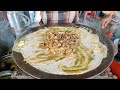 India's Biggest Omelet Making | Most Loaded Omelet for Rs 450 | Indian Street Food