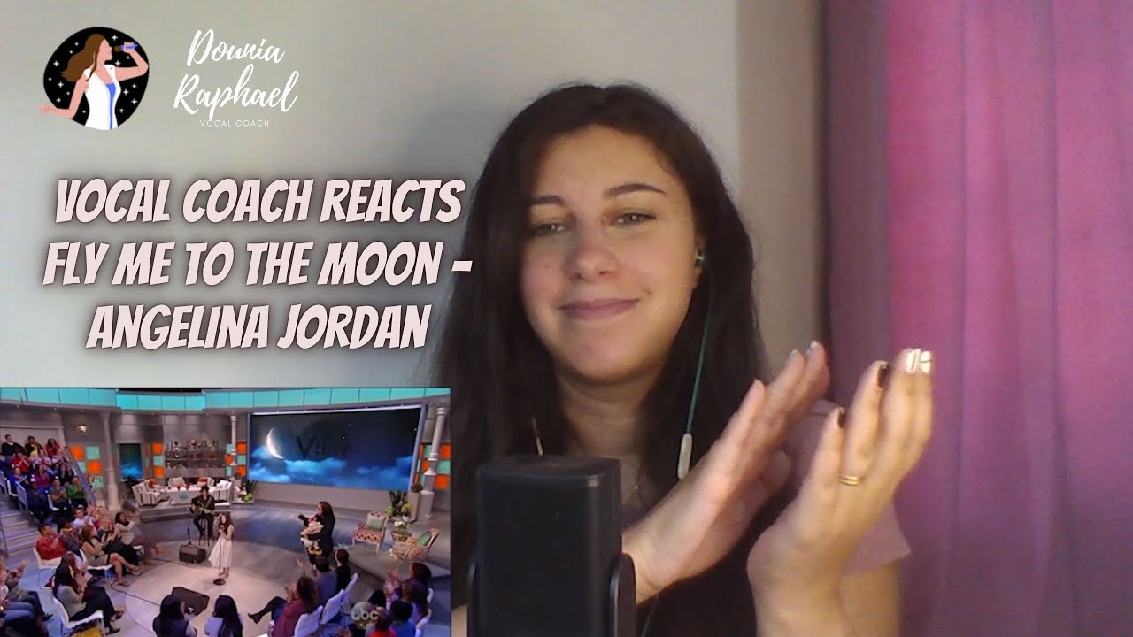 VOCAL COACH REACTS  to  Angelina Jordan - Fly Me To The Moon - The View 2014
