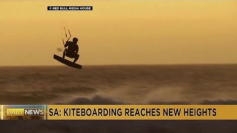Kiteboarding sees competitors reach new heights in South Africa