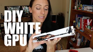 DIY WHITE GRAPHICS CARD RX480