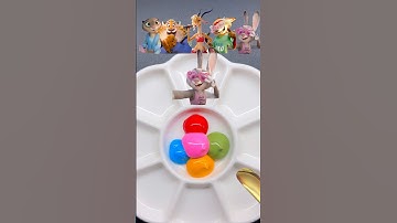 Zootopia | Guess the Mixed Color #colors #zootopia2 #colormixing #zootopia2