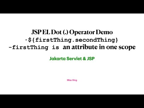 JSP Expression Language