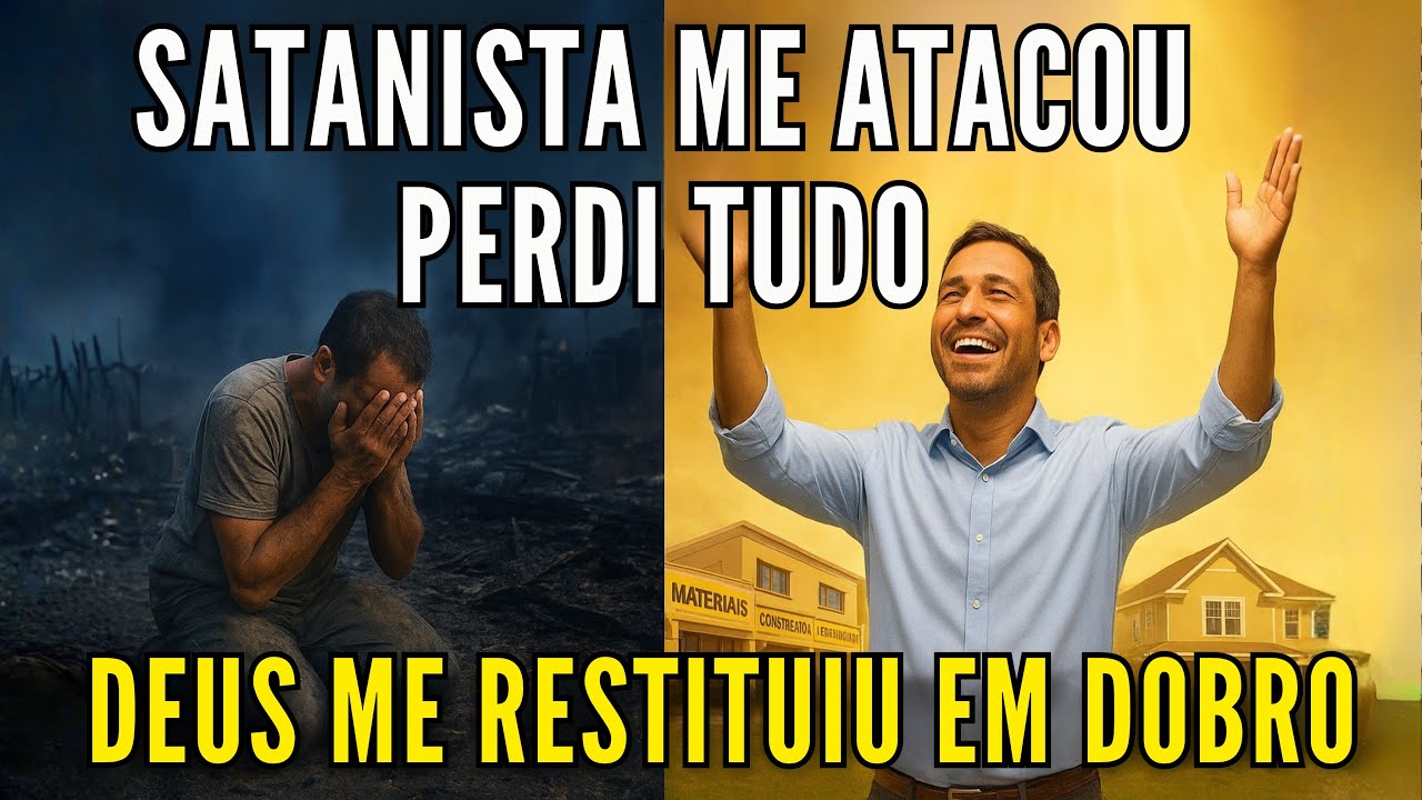 SATANISTA ME ATACOU, PERDI TUDO, DEUS ME RESTITUIU EM DOBRO - YouTube