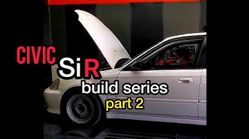 Honda Civic SiR B16a Rebuild Series Part 2 Block works and Crankshaft