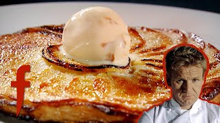 Gordon Ramsay's Apple Tart With Ice Cream EASY & DELICIOUS | The F Word