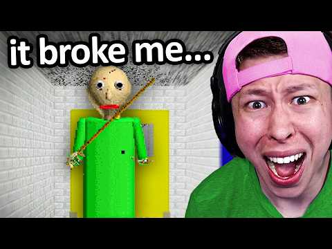 So I FINALLY Tried BALDI'S BASIC...