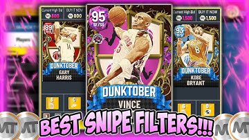 BEST SNIPE FILTERS TO USE FOR NEW PD