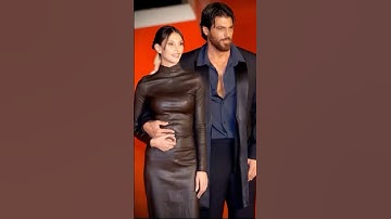 BREAKING NEWS: Can Yaman and Sara Bluma arrive at the Rome Film Festival by helicopter #shorts