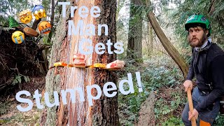 Super Stupid Stubborn Tree Removal! Doug Fir falls into neighboring tree and gets stuck! by Guilty of Treeson @ Eastside Tree Works 964,157 views 3 years ago 37 minutes