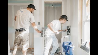 Now Offering Professional Drywall Finishing | Brushes Over Broome