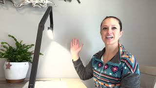 Review of LED Desk Lamp, Architect Swing Arm Clamp Desk Lights for Home Office
