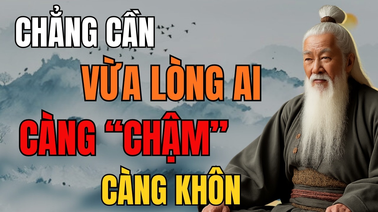 Cổ Nhân Dạy: Chẳng Cần Vừa Lòng Ai, Người Khôn Luôn Biết Đi Chậm Mà Chắc