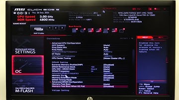 MSI MPG Z690 - How to Manage Memory Fast Boot on OC Fail? | Control Memory Boot after Overclock