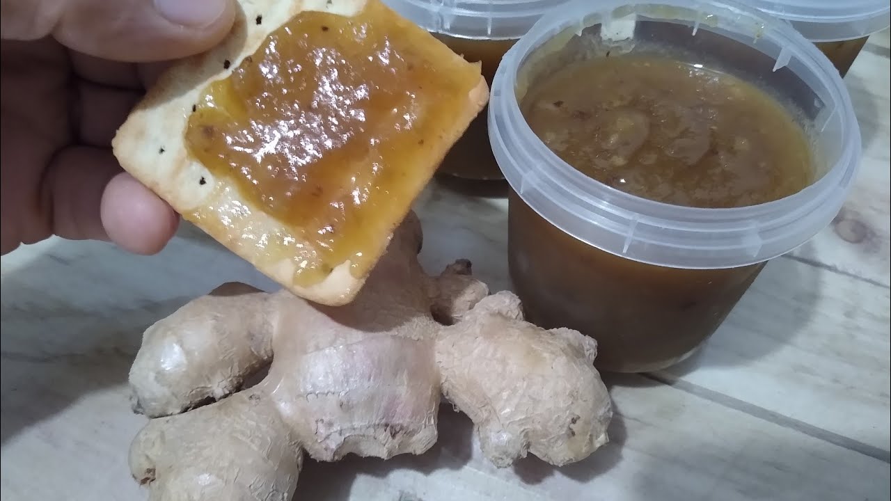 Geleia de Gengibre exclusiva/ Receita rápida e fácil