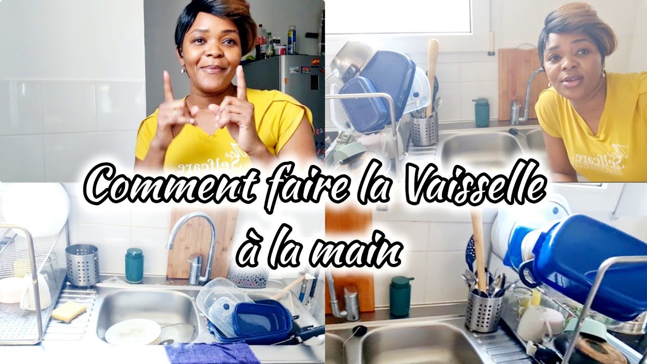 🔥COMMENT FAIRE LA VAISSELLE À LA MAIN?