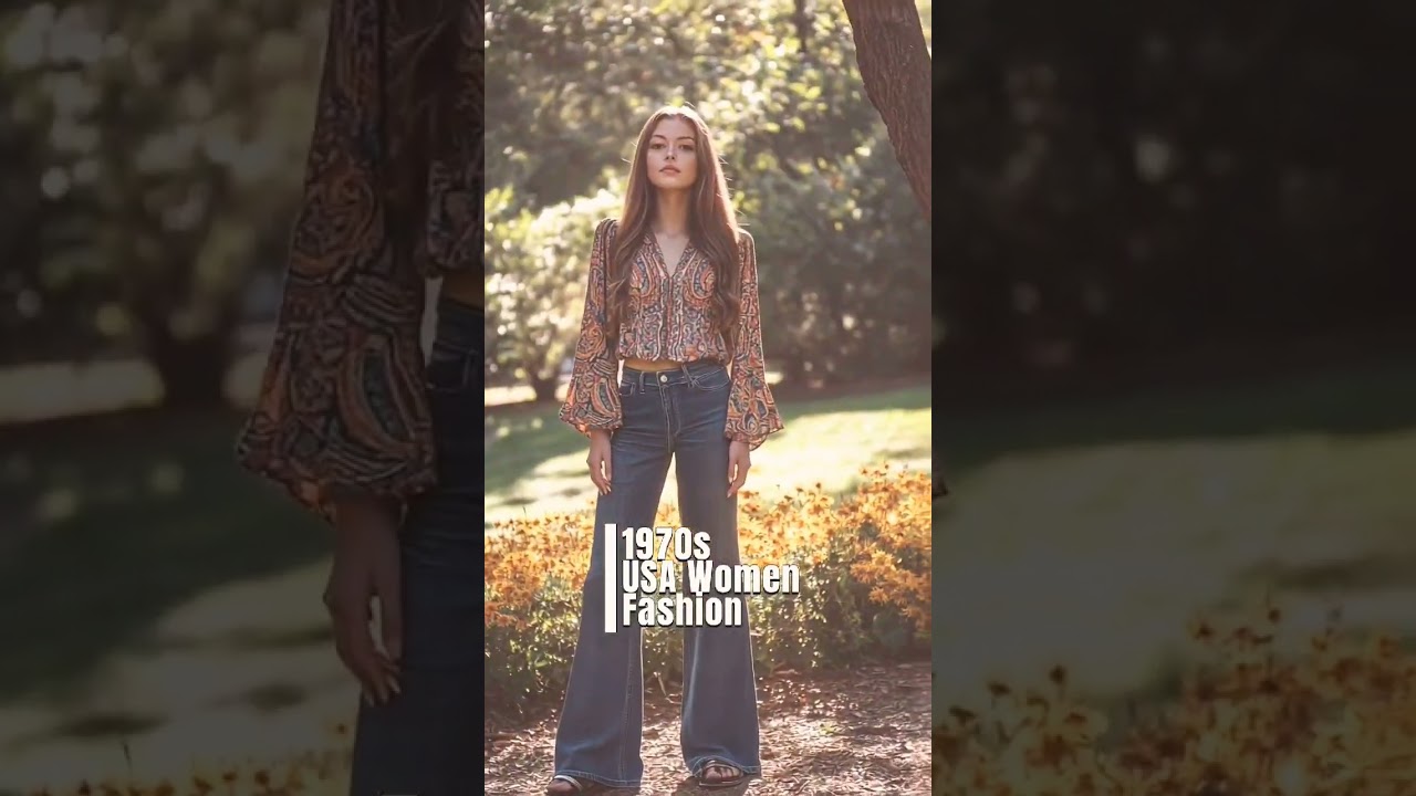 1970s Fashion Trends USA Woman in their 20s