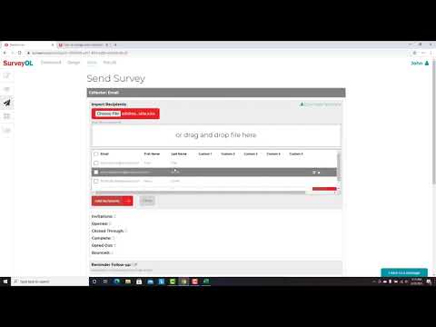 How to manage email contacts? - SurveyOL Survey Online