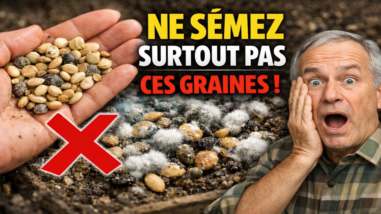 NE SEMEZ RIEN avant d'avoir vu cette vidéo ! Voici 12 astuces de génie pour désinfecter vos graines