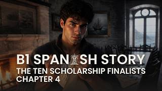 Learn Spanish Comprehensible Input B1 Mystery Story The Ten Scholarship Finalists Chapter 4 Noticias