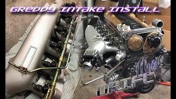 RB25DET GReddy Intake Manifold Install | Water & Vacuum Line routing
