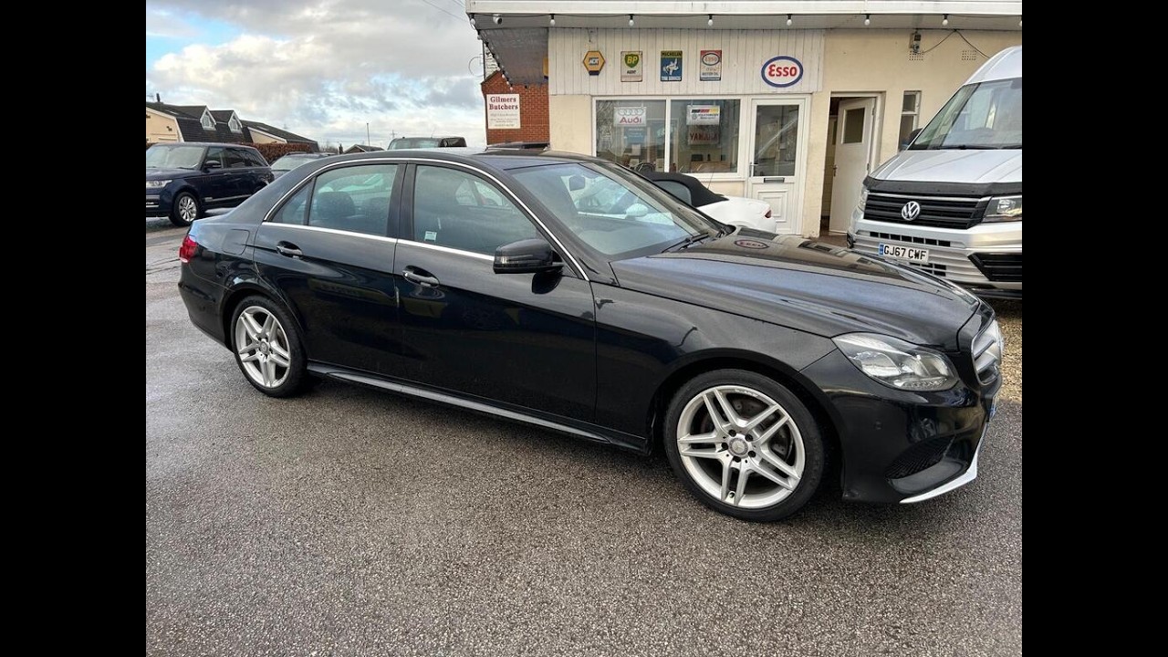 Mercedes E300 AMG Sport Bluetec HYBRID GX15OUB For Sale at Hut Green Garage