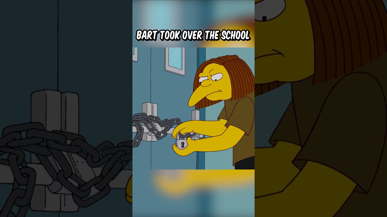 Bart took over the school
