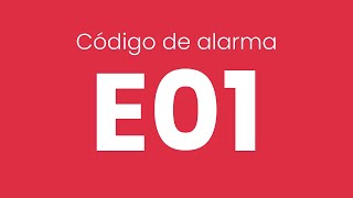▷ Código de alarma E01 en Batería de condensadores [Circutor]