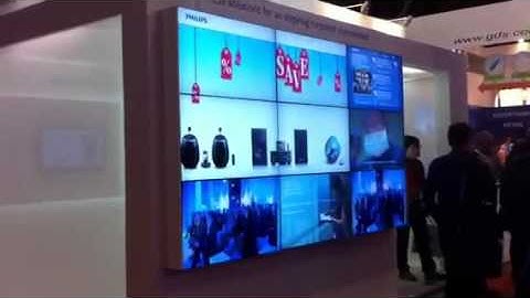 Philips video wall