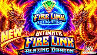 🚨1ST LOOK🚨OMG NEW UFL BLAZING DRAGON ULTIMATE FIRE LINK SLOT MACHINE REVEAL 2026 VEGAS CASINO GAME screenshot 4