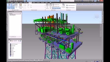 Navisworks Clash Detection on an Oil Rig