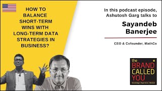 Navigating Challenges in Data-Driven Business Models | Sayandeb Banerjee | TBCY