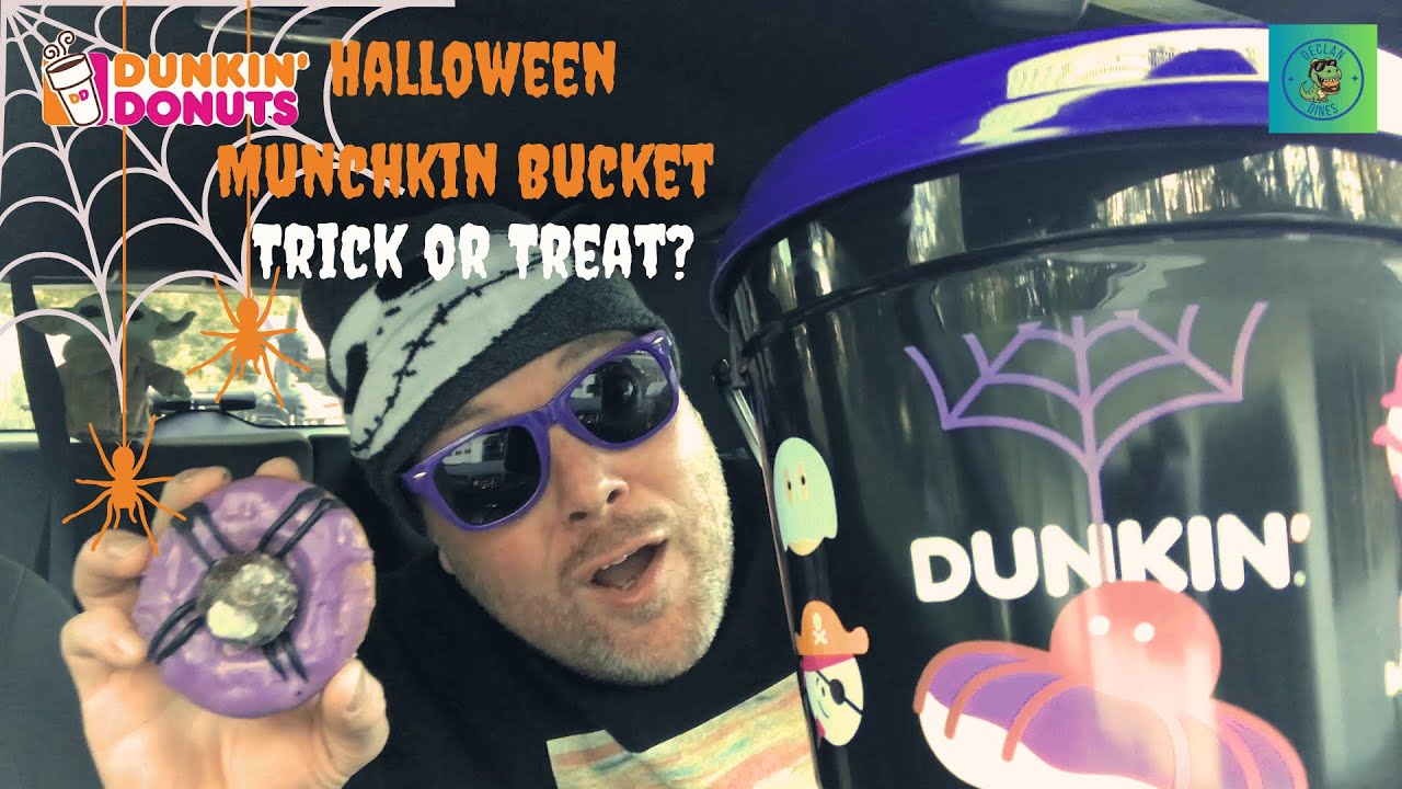 Dunkin’ Donuts Halloween Munchkin Bucket Review: Trick-or-Treat?
