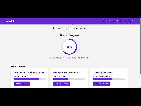 Educational Learning Platform - YouTube