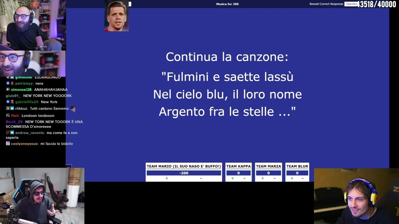 Tutti contro Blur JEOPARDY w Blur Marza Frene & Mario