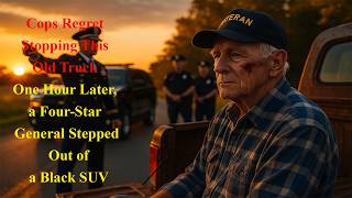 Cops Regret Stopping This Old Truck — One Hour Later, a Four-Star General Stepped Out of a Black SUV